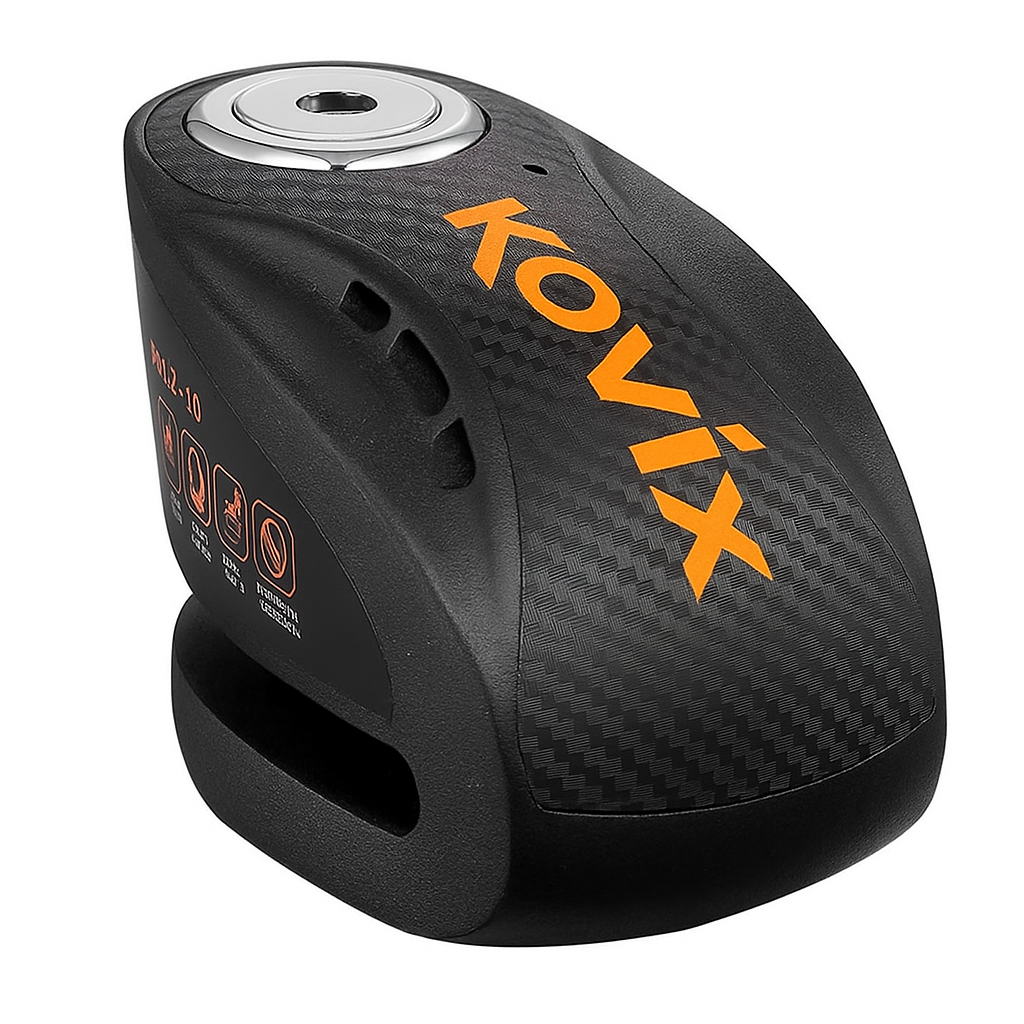 Candado Disco Black Kovix KNX10- Alarma 120DB (10MM)