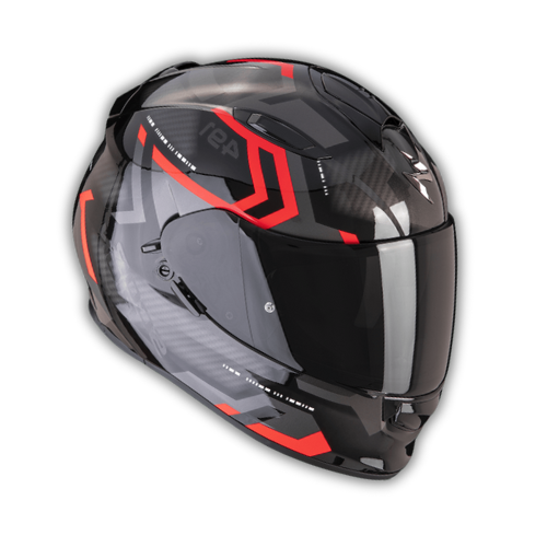 Negro Rojo Spin 491 - SCORPION EXO