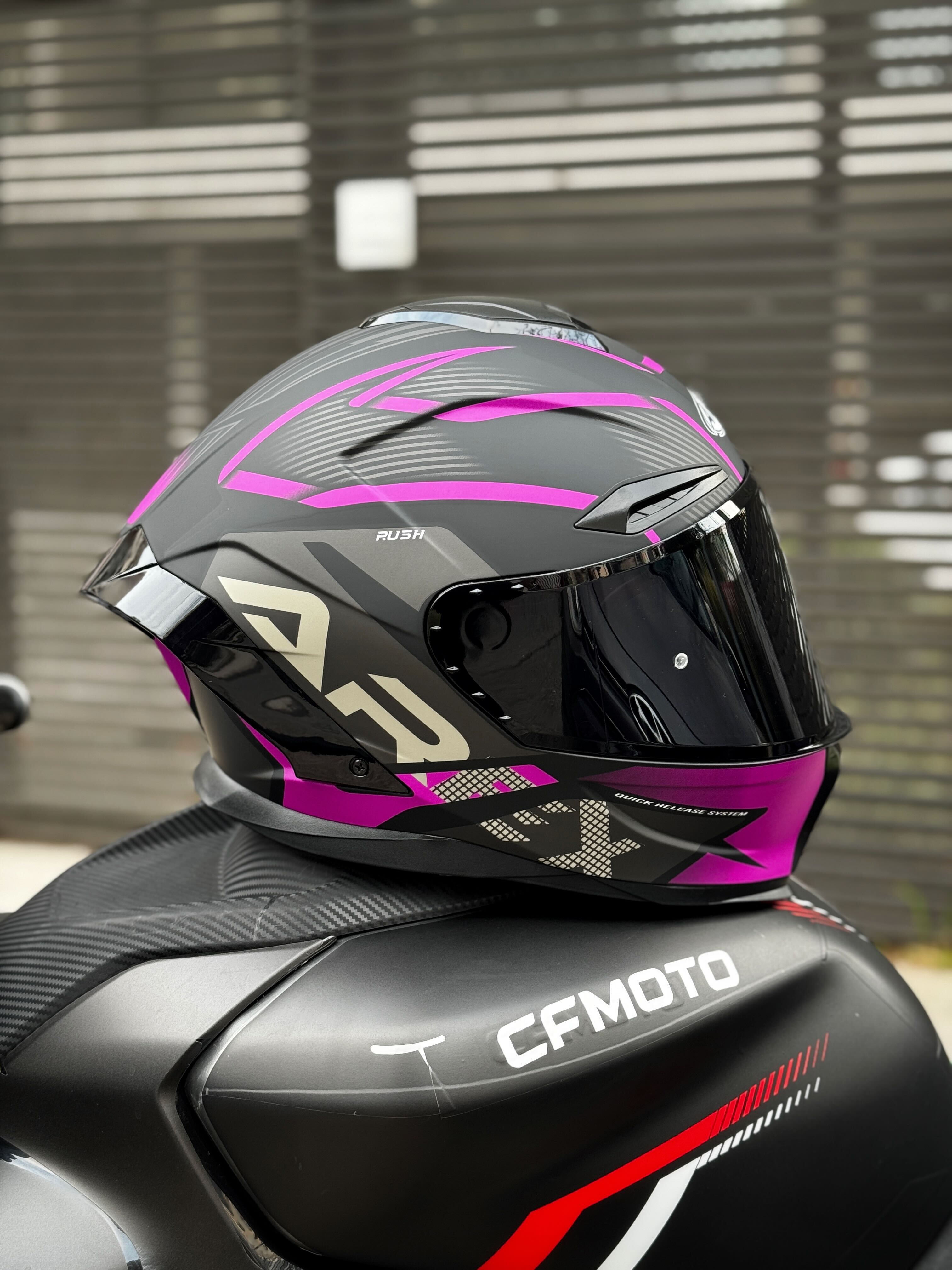 Arex Rush Mate Fucsia - DOT (+Mica Negra)