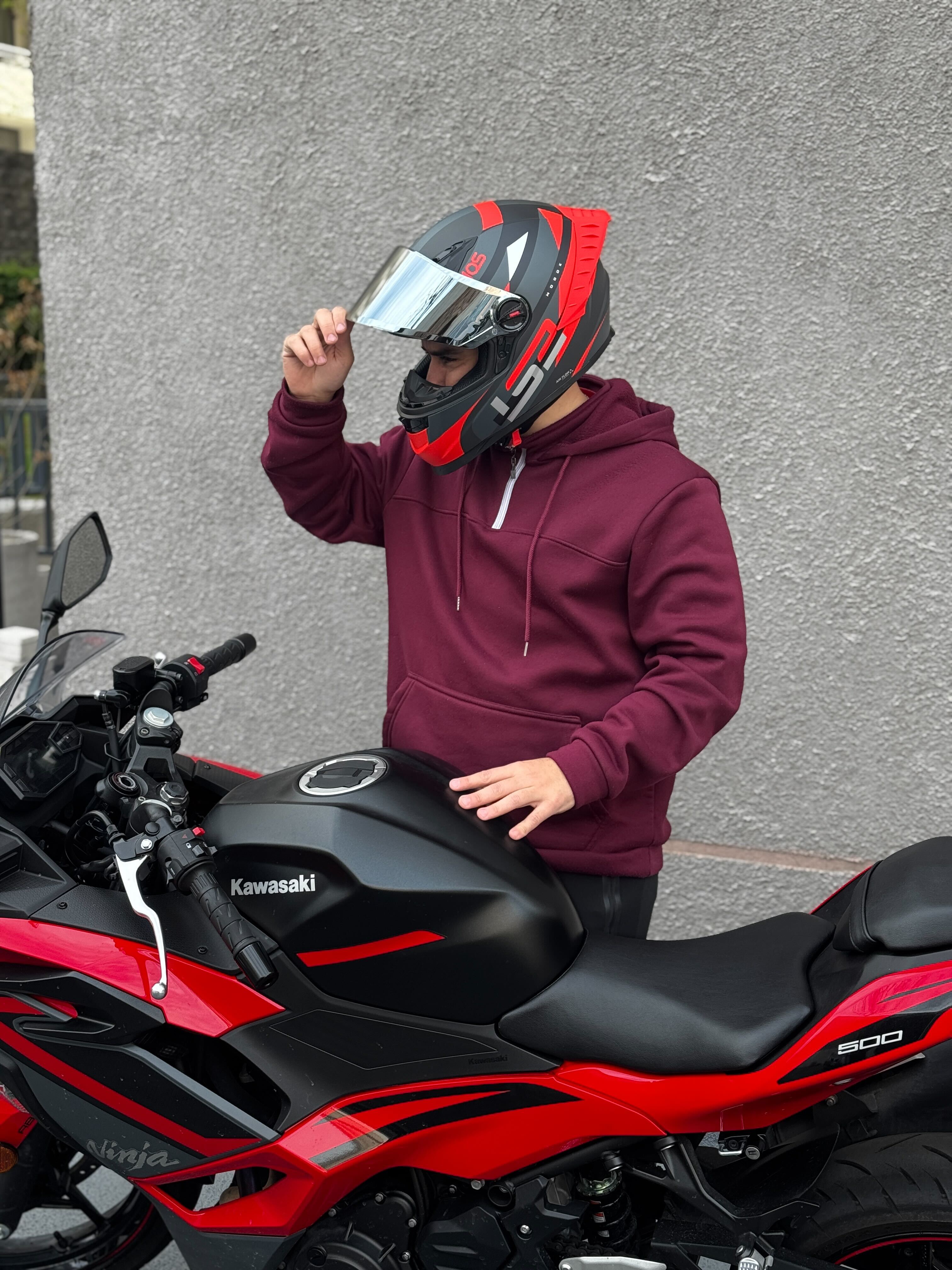 LS2 Cosmos Modok Gris Rojo- Ecer22.06 (+Mica Espejo)