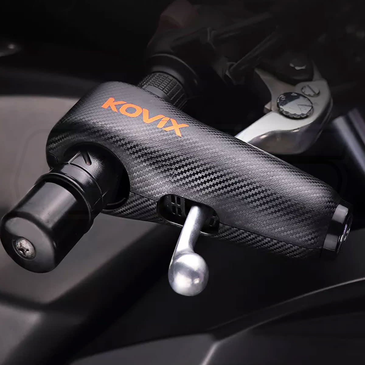 Candado Manillar Kovix KGH-BK - Alarma 120DB (10MM)