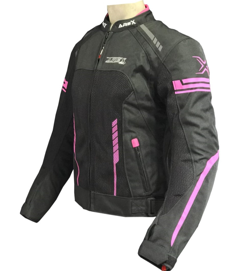 Chaqueta Lady Arex Negro/Rosa