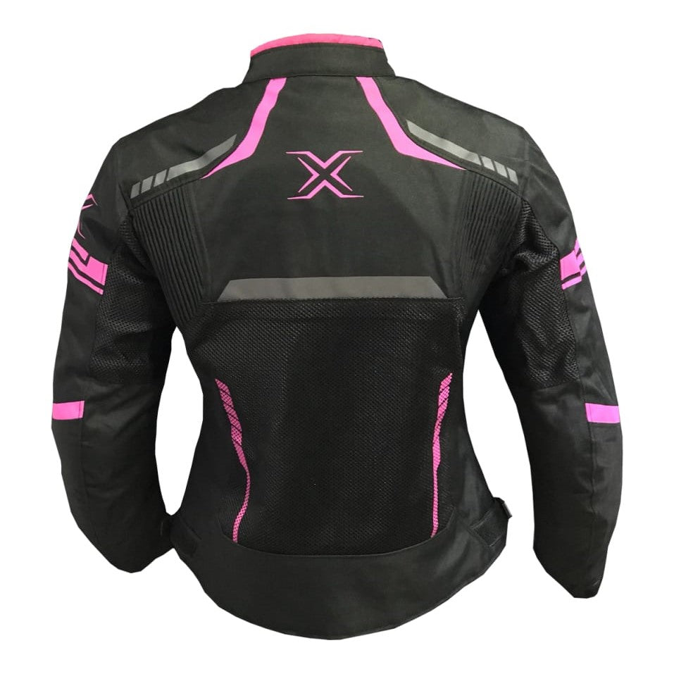 Chaqueta Lady Arex Negro/Rosa