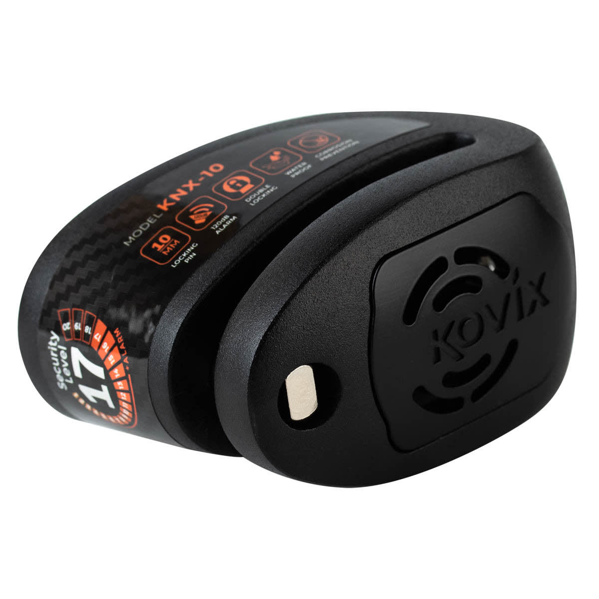 Candado Disco Black Kovix KNX10- Alarma 120DB (10MM)