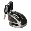 Candado Disco Plata kovix KNX10 - Alarma 120DB (10MM)