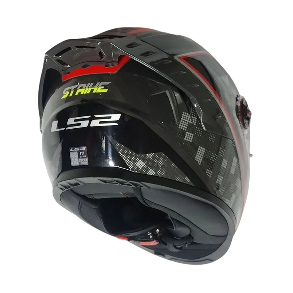 LS2 Cosmos Strike Gris Rojo- Ecer22.06