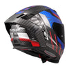 LS2 DRAGON BLUE - Fibra de Carbono 6K - Ecer22.06