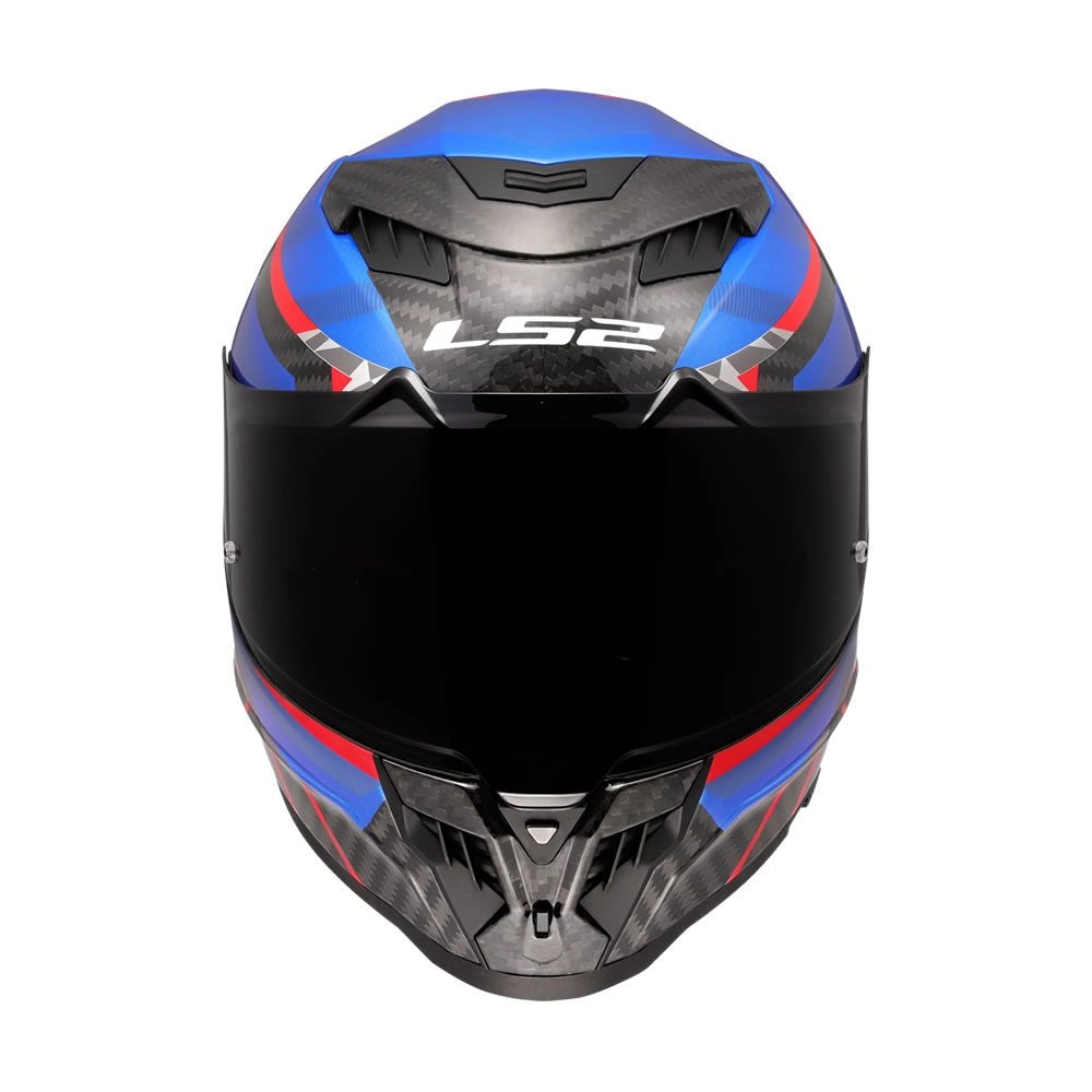 LS2 DRAGON BLUE - Fibra de Carbono 6K - Ecer22.06