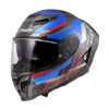 LS2 DRAGON BLUE - Fibra de Carbono 6K - Ecer22.06
