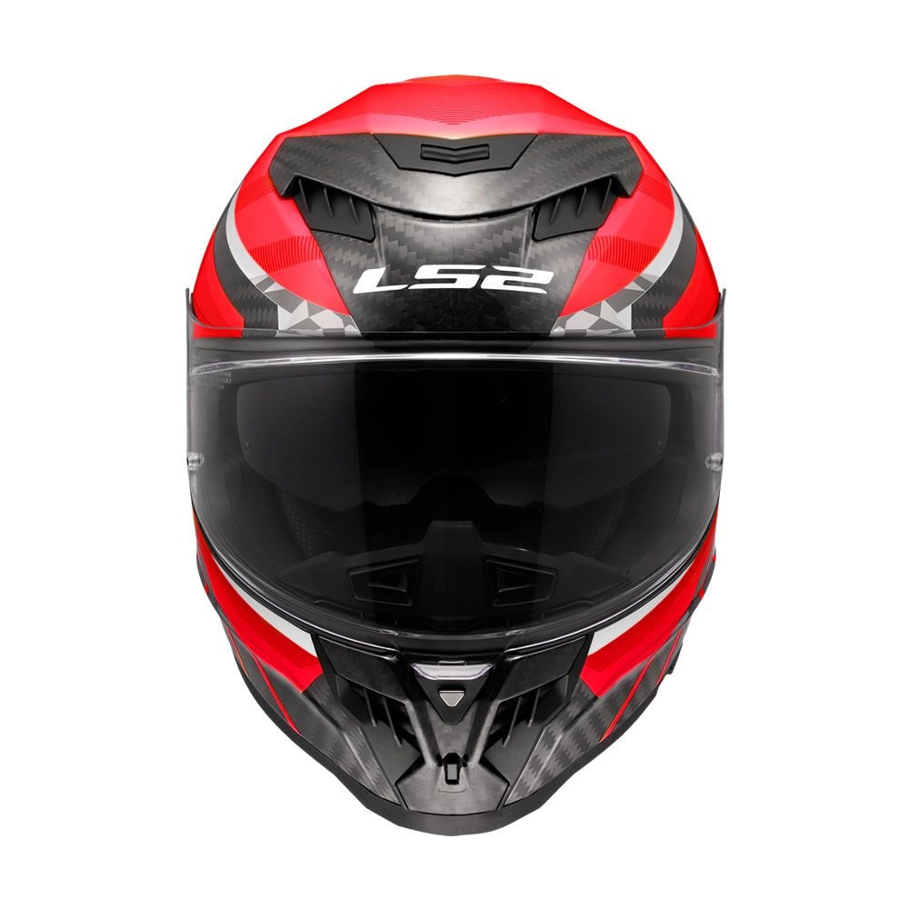 LS2 DRAGON RED - Fibra de Carbono 6K - Ecer22.06