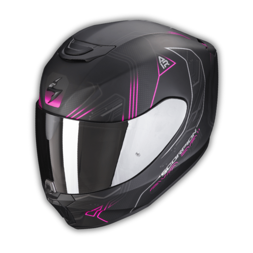 Negro Mate Fucsia Spin 391 - SCORPION EXO